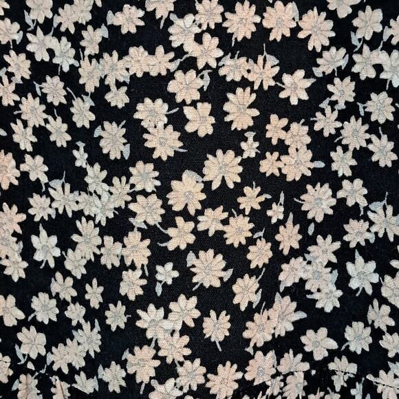 Zara Floral Tiered Prairie Dress w/Pockets Size XS - Picture 5 of 8